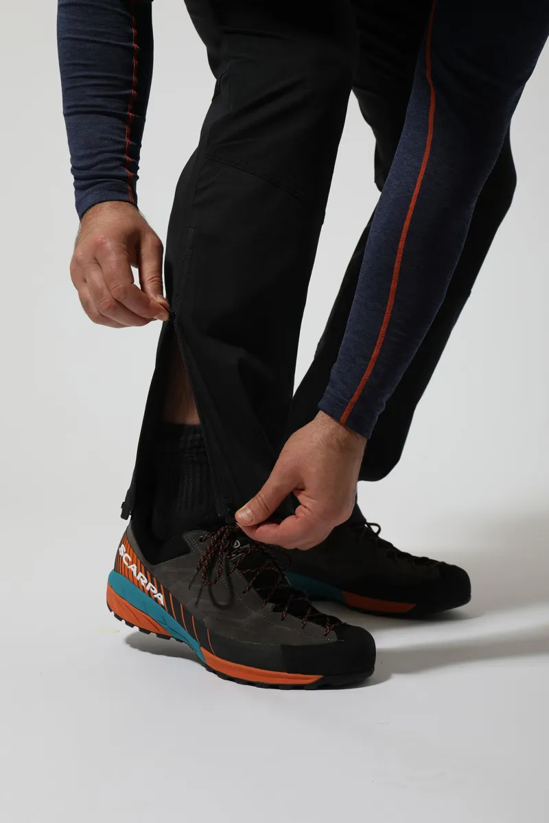 Montane Mens Terra Stretch Trousers - Long Leg - Black-9